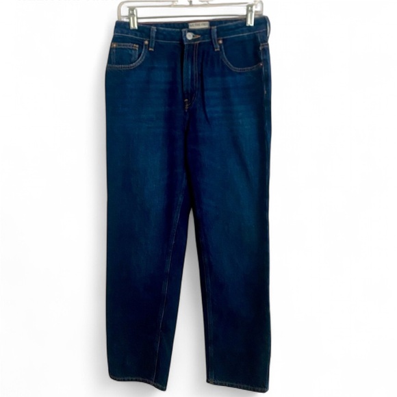 We The Free Denim - WE THE FREE THE PACIFICA HIGH RISE SLIM STRAIGHT LEG DARK WASH DENIM JEANS 29